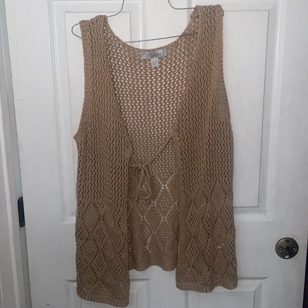 By design crochet cardigan